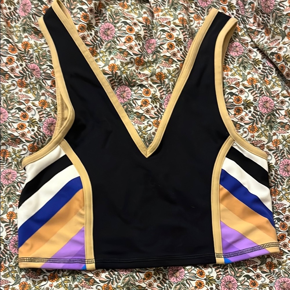 FP Movement by Free People Multicolor Crop Top